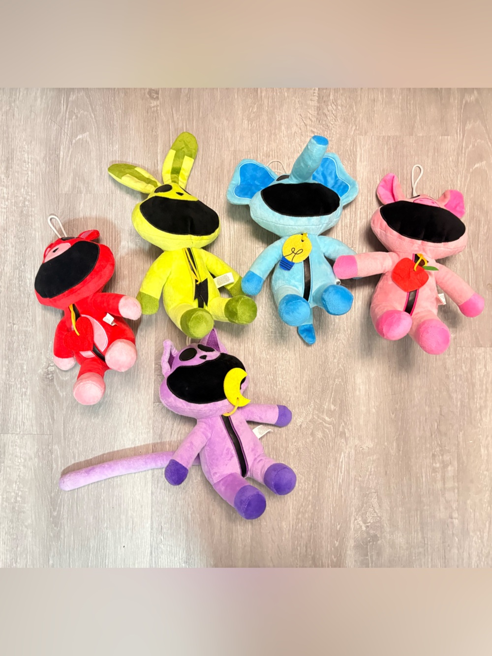 Smiling Critters lot of 5 stuffies